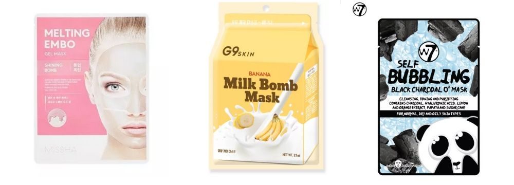 koreansk ansiktsmask k-beauty snigelmask